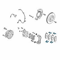 OEM 2020 Hyundai Palisade Spring-Pad Diagram - 58144-C5750