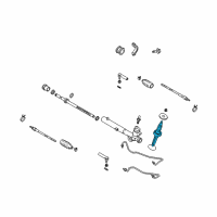 OEM 2004 Infiniti FX45 Pinion Assy-Power Steering Diagram - 49220-CG010