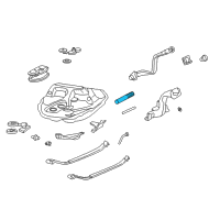 OEM Honda Civic Tube, Filler Neck Diagram - 17651-SR3-000