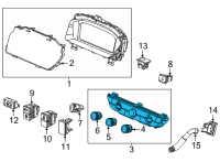 OEM Honda Civic SW *NH900L* Diagram - 79610-T20-A31ZB