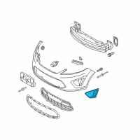 OEM 2011 Ford Fiesta End Cover Diagram - AE8Z-17E811-CA