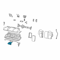 OEM 2005 Jeep Grand Cherokee CUPHOLDER Diagram - 1BG491D1AA