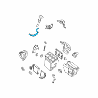OEM 2007 Nissan Altima Hose Assembly Inlet Diagram - 92400-JA80A