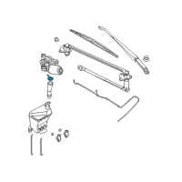 OEM 2008 Chevrolet Aveo5 Cap, Windshield Washer Solvent Container Diagram - 96233396