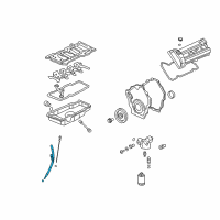 OEM Buick Oil Tube Diagram - 12594318