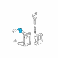 OEM GMC Canyon Crankshaft Sensor Diagram - 12588097
