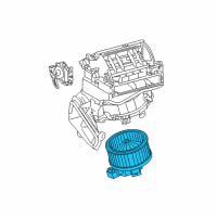 OEM 2009 Toyota RAV4 Fan & Motor Diagram - 87103-42101