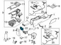 OEM Air VENTILATOR Assembly- Diagram - 97040Q4000