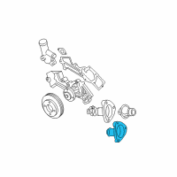 OEM 2003 Nissan Xterra Thermostat Housing Diagram - 13049-4S100