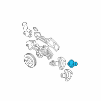 OEM 2004 Nissan Xterra Thermostat Assembly Diagram - 21200-42L0A