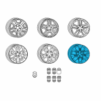 OEM 2020 Jeep Wrangler ALUMINUM Diagram - 4755586AA