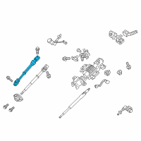 OEM 2014 Ford F-150 Lower Shaft Diagram - BL3Z-3B676-A