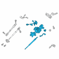 OEM 2013 Ford F-150 Steering Column Diagram - CL3Z-3C529-AF