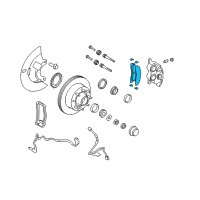 OEM Ford E-150 Front Pads Diagram - 8C2Z-2001-C