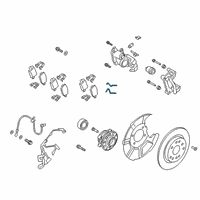 OEM Kia Telluride Spring-Pad Return Diagram - 582882W310