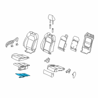 OEM 2015 Acura MDX Heater, Right Front Diagram - 81134-TZ5-A01