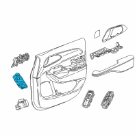 OEM Chrysler Pacifica Switch-Memory Selector Diagram - 68258708AB