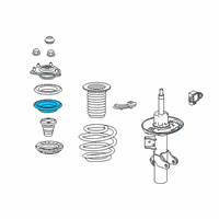 OEM 2021 Honda Civic Seat, FR. Spring (Upper) Diagram - 51688-TGG-A01