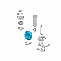 OEM 2016 Hyundai Tucson Spring-Front Diagram - 54630-D3DD0