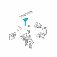 OEM 2007 Chevrolet Cobalt Coil Diagram - 12584368