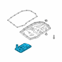 OEM 2022 Hyundai Accent Oil Filter Assembly Diagram - 48148-2H000