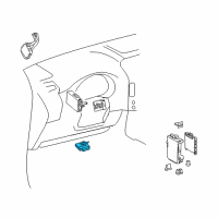 OEM 2015 Toyota 4Runner Control Module Diagram - 89271-60031