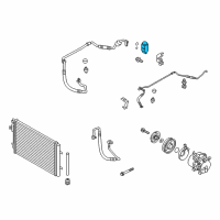 OEM 2015 Hyundai Accent Valve-Expansion Diagram - 97626-1R000