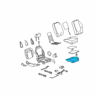 OEM 2007 Pontiac G6 Passenger Sensor Diagram - 15939371