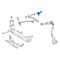 OEM Lexus LS400 Front Lower Ball Joint Assembly Diagram - 43330-59045