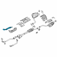 OEM 2015 Hyundai Equus Protector-Heat Front, RH Diagram - 28792-3M000