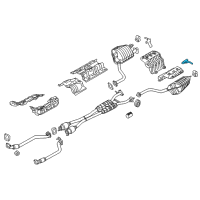 OEM 2016 Kia K900 Support Assembly-Hanger Diagram - 287853T100