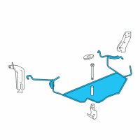 OEM Nissan Hanger-Spare Tire Diagram - 57210-1FC0B