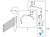 OEM Ford Bronco Sport TUBE ASY Diagram - LX6Z-19972-P