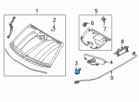 OEM Ford PROCESSOR - WINDSHIELD RAIN SE Diagram - LJ8Z-17D547-A