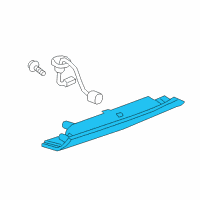 OEM Chevrolet Cruze High Mount Lamp Diagram - 39078391