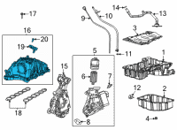 OEM 2022 Jeep Gladiator Intake Manifold Diagram - 68490098AA