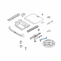 OEM 2008 BMW X6 Crank For Wheel Bolt With Width A/F 17 Diagram - 71-12-6-771-036