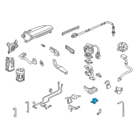 OEM 1997 Acura RL Sensor, Vent Pressure Diagram - 37942-P5A-A01