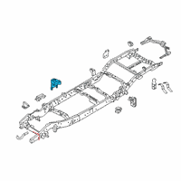 OEM 2017 Nissan Titan Bracket Assy-Upper Link Mounting Diagram - E0221-EZ1AB