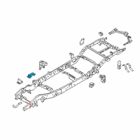 OEM 2021 Nissan Titan Bracket Assy-Engine Mounting, RH Diagram - E0310-EZ0AA