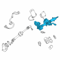 OEM 2012 Toyota Camry Steering Column Diagram - 4520A-06042