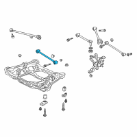 OEM 2007 Acura TL Arm, Rear (Lower) Diagram - 52350-SEP-A00