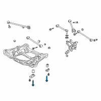 OEM 2017 Honda Civic Bolt, Flange (14X90) Diagram - 90179-SDA-A00