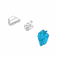 OEM 2011 Cadillac STS Block Asm-Engine Wiring Harness Junction Diagram - 20760332