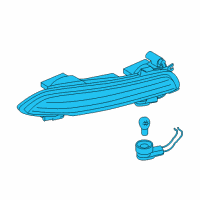 OEM 2004 BMW 645Ci Tail Light, Left Diagram - 63-21-7-165-815