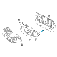 OEM Dodge Stud-Double Ended Diagram - 6510455AA