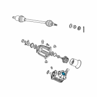 OEM Chrysler Pacifica Seal-Output Shaft Diagram - 5134787AB