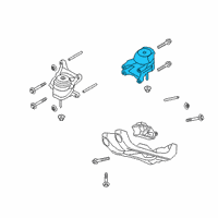 OEM 2022 Lincoln Aviator Side Mount Diagram - L1MZ-6038-H