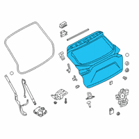 OEM Infiniti Door - Back Diagram - KMA00-5NAMA