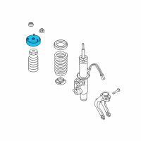 OEM 2019 BMW X6 Guide Support Diagram - 31-30-7-849-894